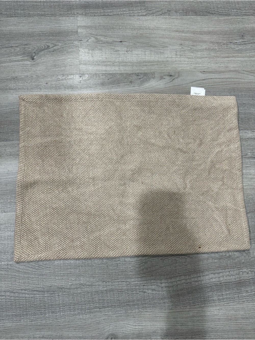 West Elm Natural Woven Cotton Placemat - Beige